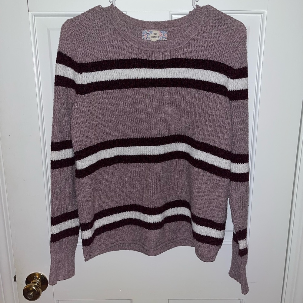 Pink Republic Junior’s sweater. Size small
